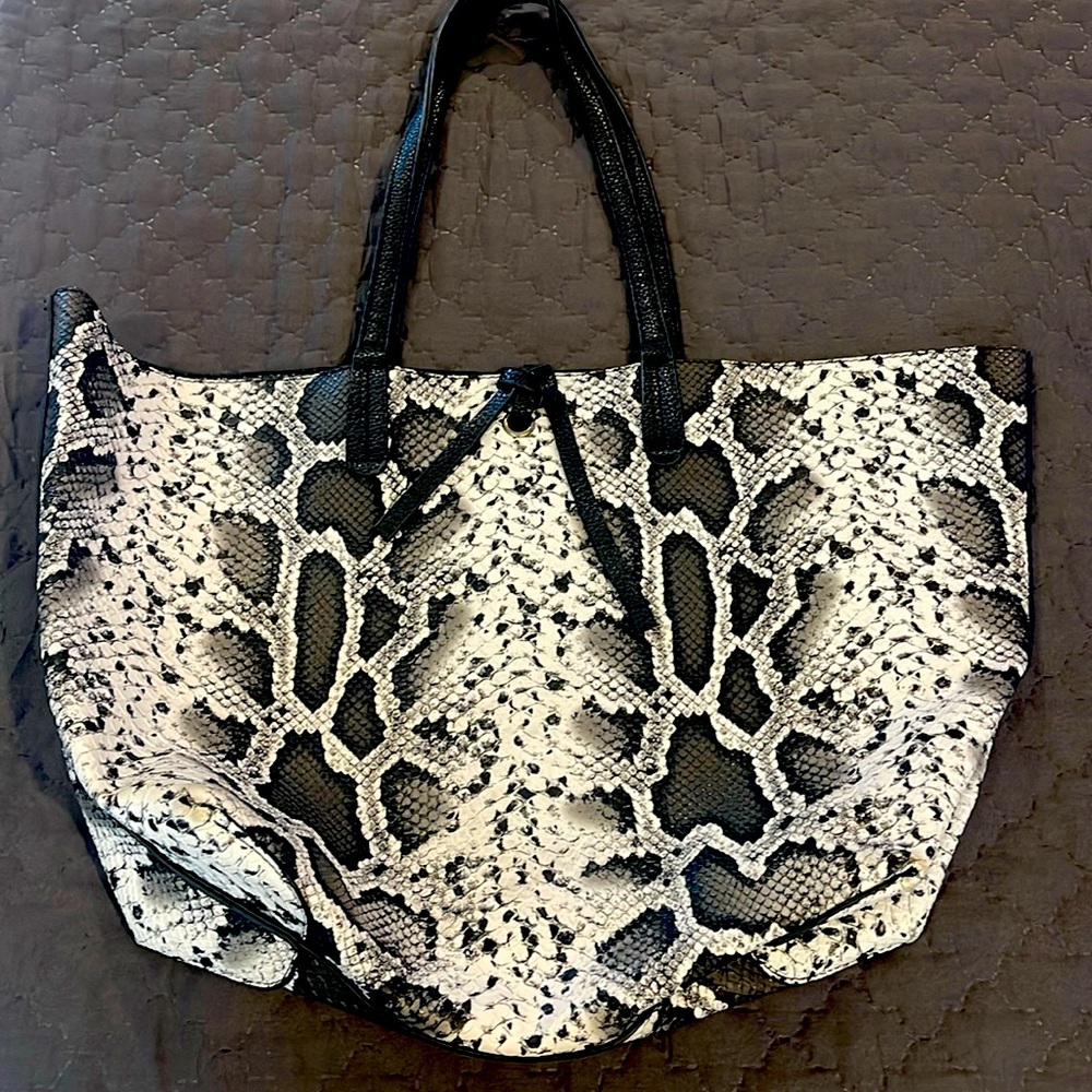 Snakeskin Tote